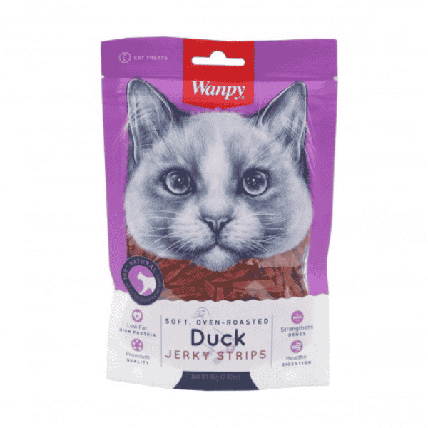 Wanpy Duck Jerky Para Gatos