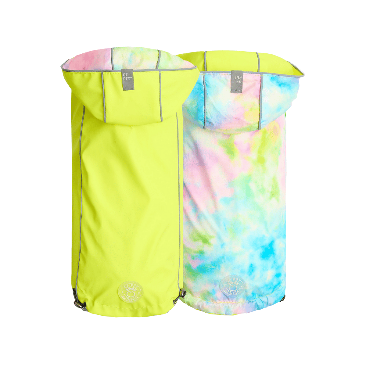 Gfpet Impermeable Reversible Amarillo Neon - M