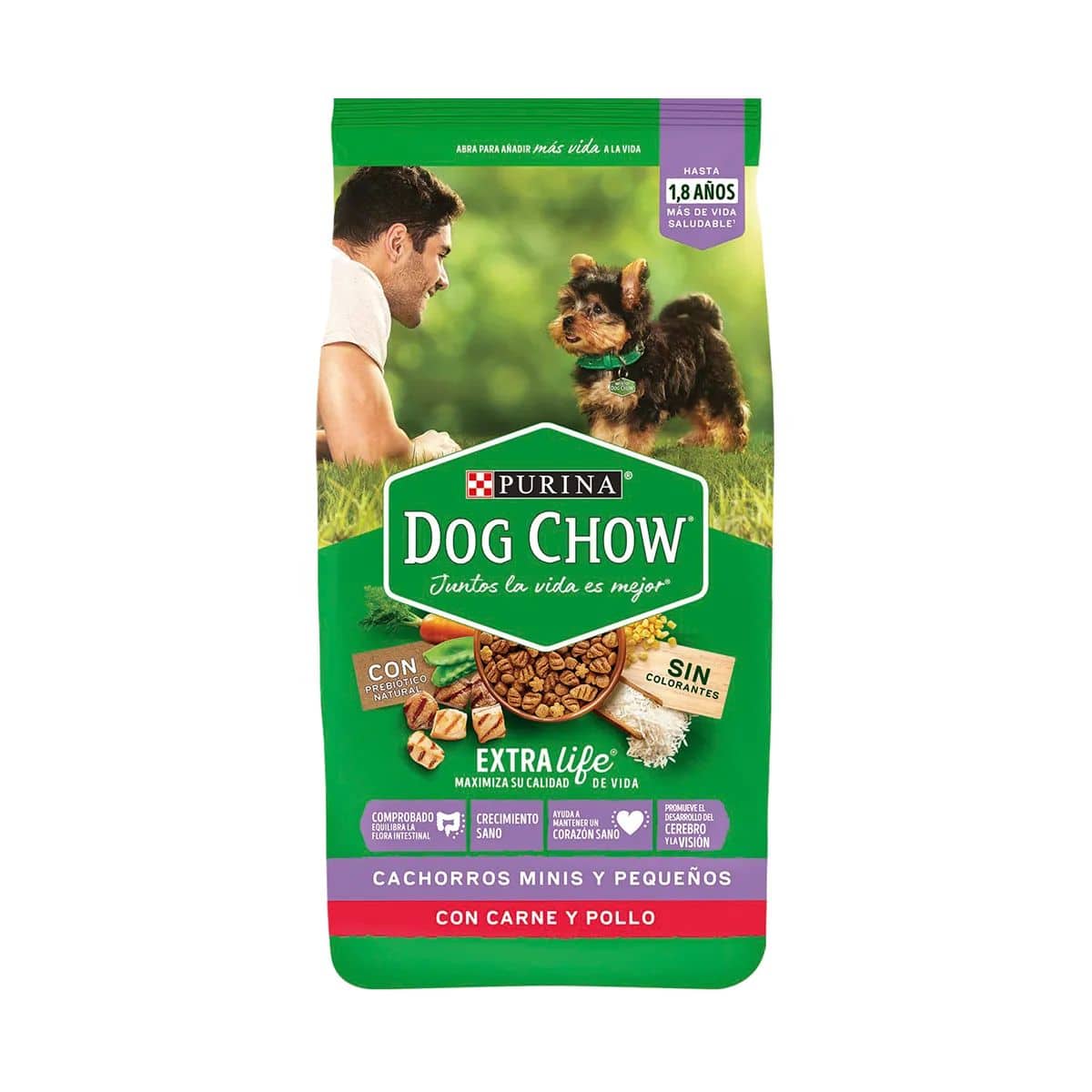 Dog Chow Cachorro Pequeño Carne y Pollo 3 Kg