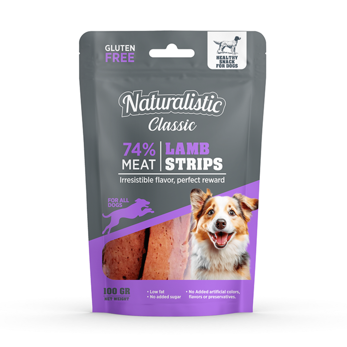 Naturalistics Lamb Strips 100 Grs