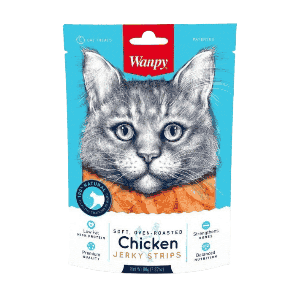 Wanpy Chicken Jerky Para Gatos