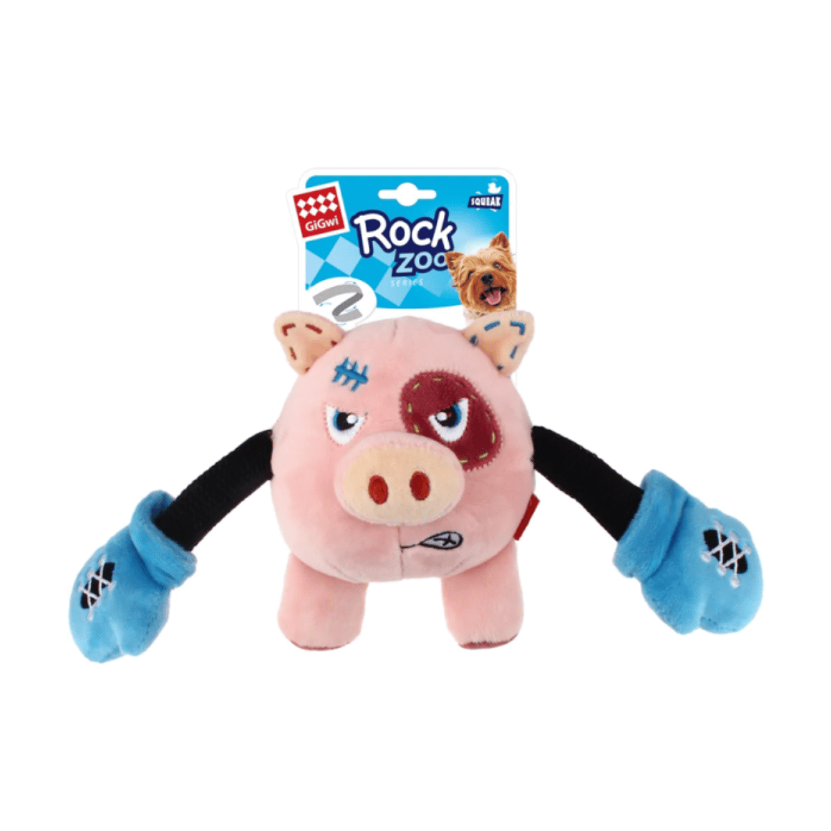 Gigwi Rock Zoo King Boxer Pig