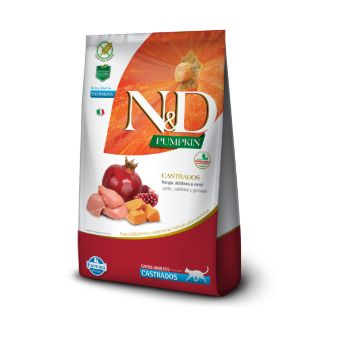 N&D Pumpkin Pollo Gato Castrado 7,5 Kg