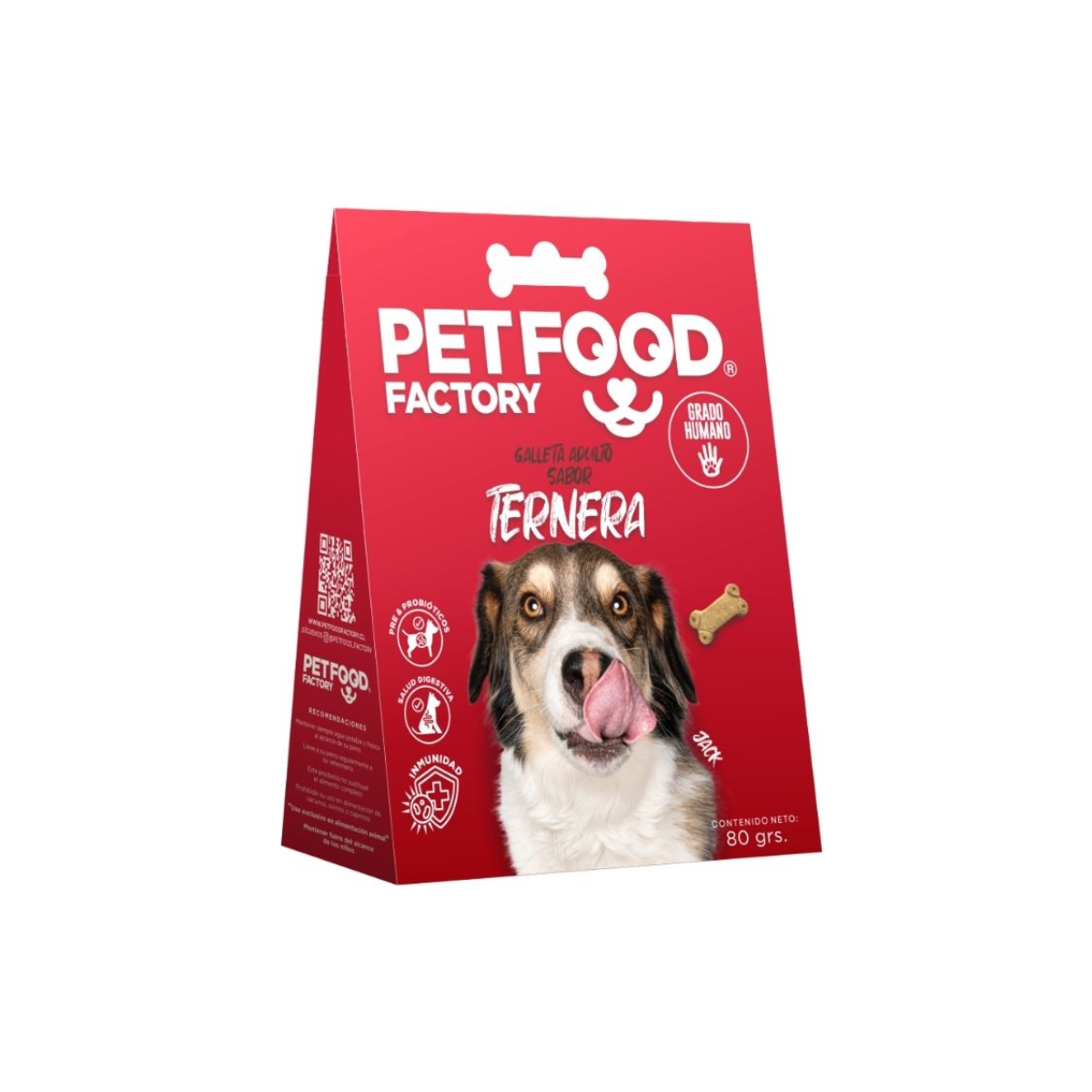 Pet Food Factory Galleta Ternera Perros Adultos 80 Gr