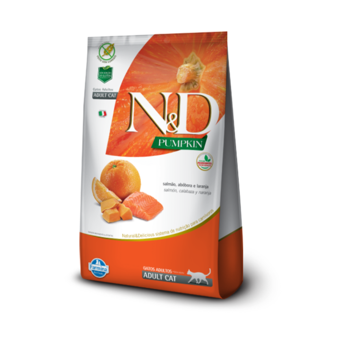 N&D Pumpkin Salmon Gato Adulto 1.5 Kg