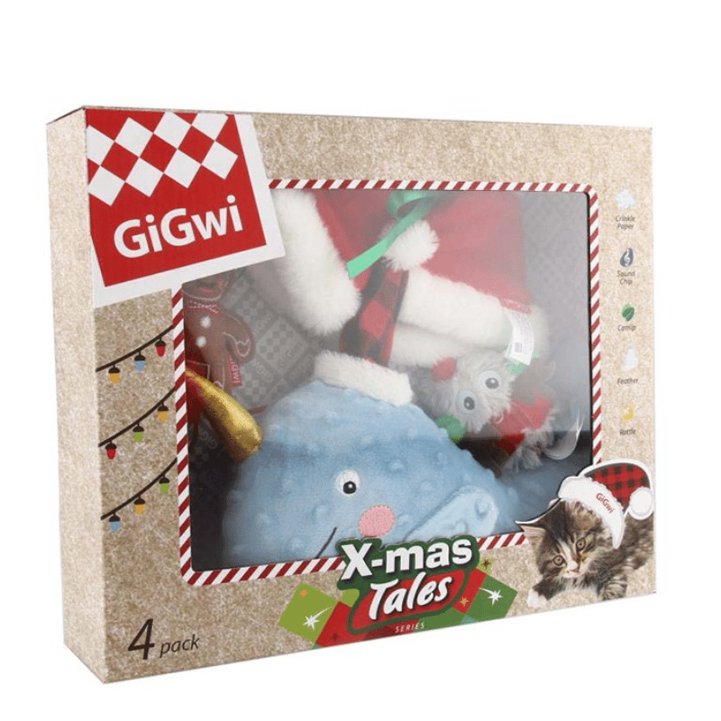 Gigwi Pack Navideño Para Gatos
