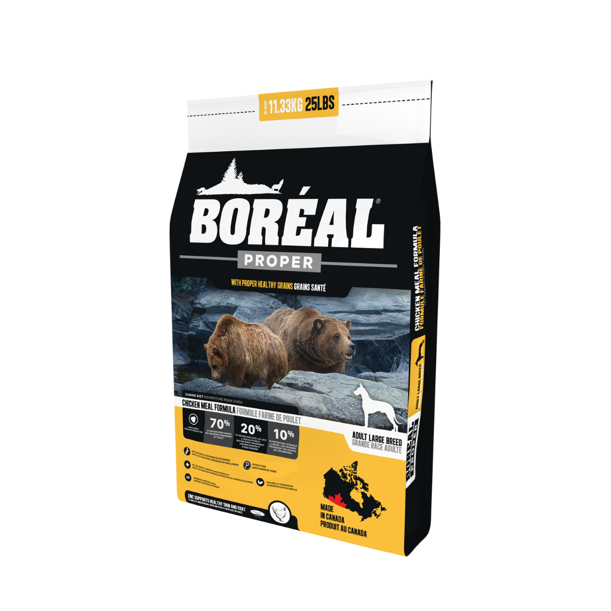 Boreal Proper Pollo Perro Raza Grande 11.3 Kg