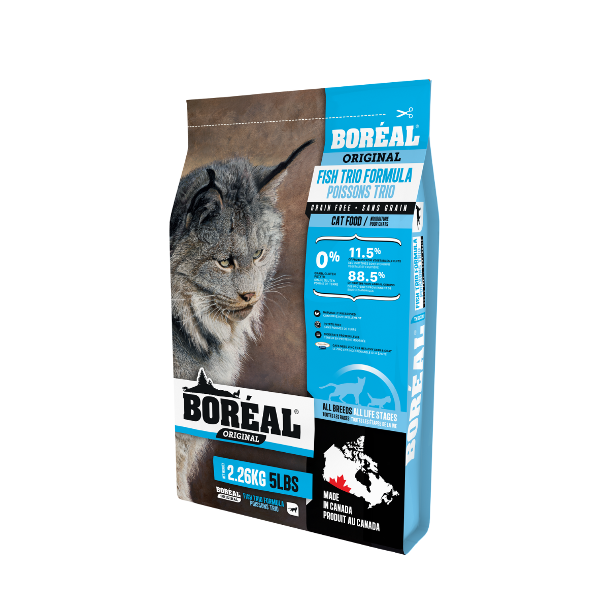 Boreal Original Pescados Gato 2.26 Kg