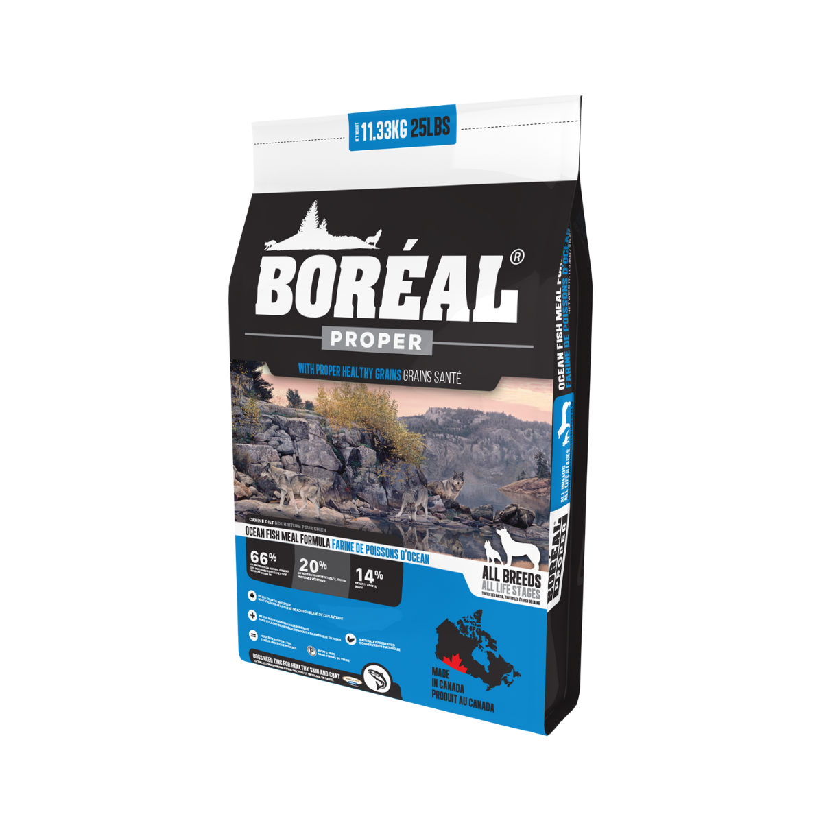 Boreal Proper Pescado Oceánico Perro 11.3 Kg