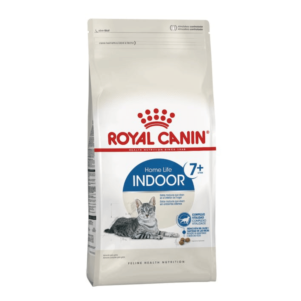 Royal Canin Gato Indoor 7+1.5 Kg