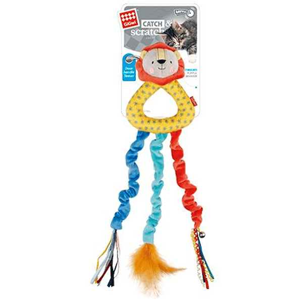 Leon Door Hanger Con Pluma Y Campana