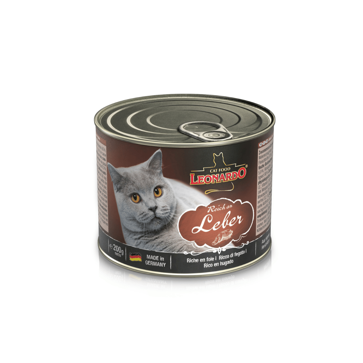 Leonardo Latas Quality Selection Higado 200 Gr
