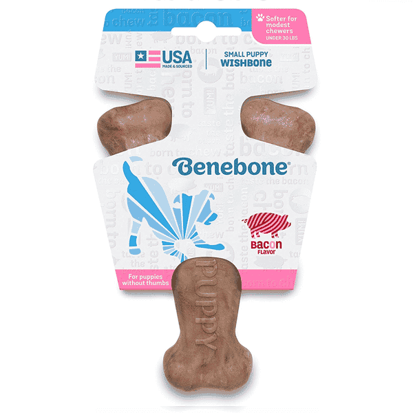 Benebone Wishbone Puppy Bacon S