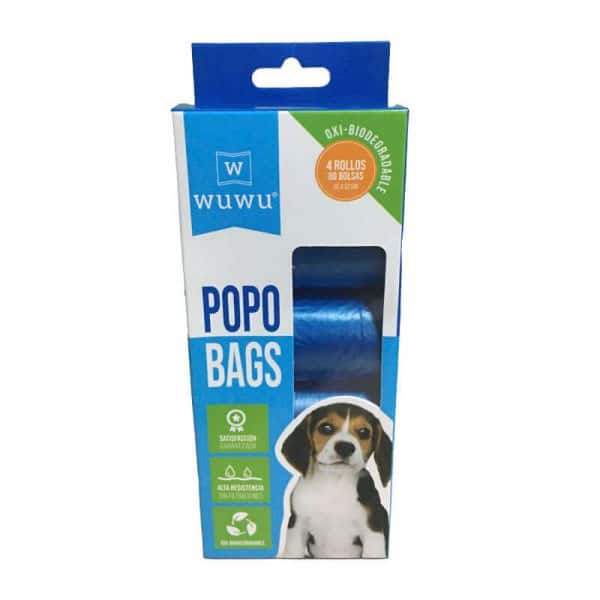 Wuwu Popobags Oxibiodegradables 80 Bolsas