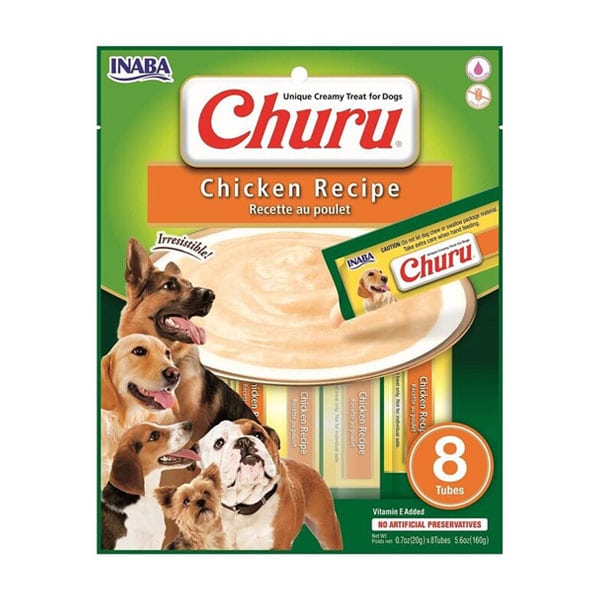 Churu Para Perro Pollo 8 Tubos
