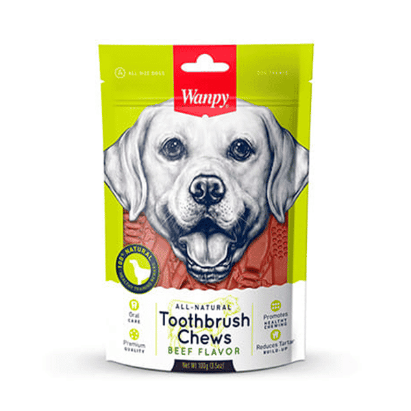 Wanpy Toothbrush Chews Beef