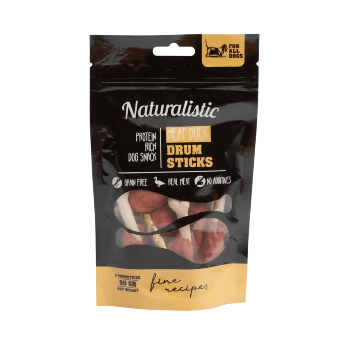 Naturalistic Drum Sticks De Pato 90 Gr