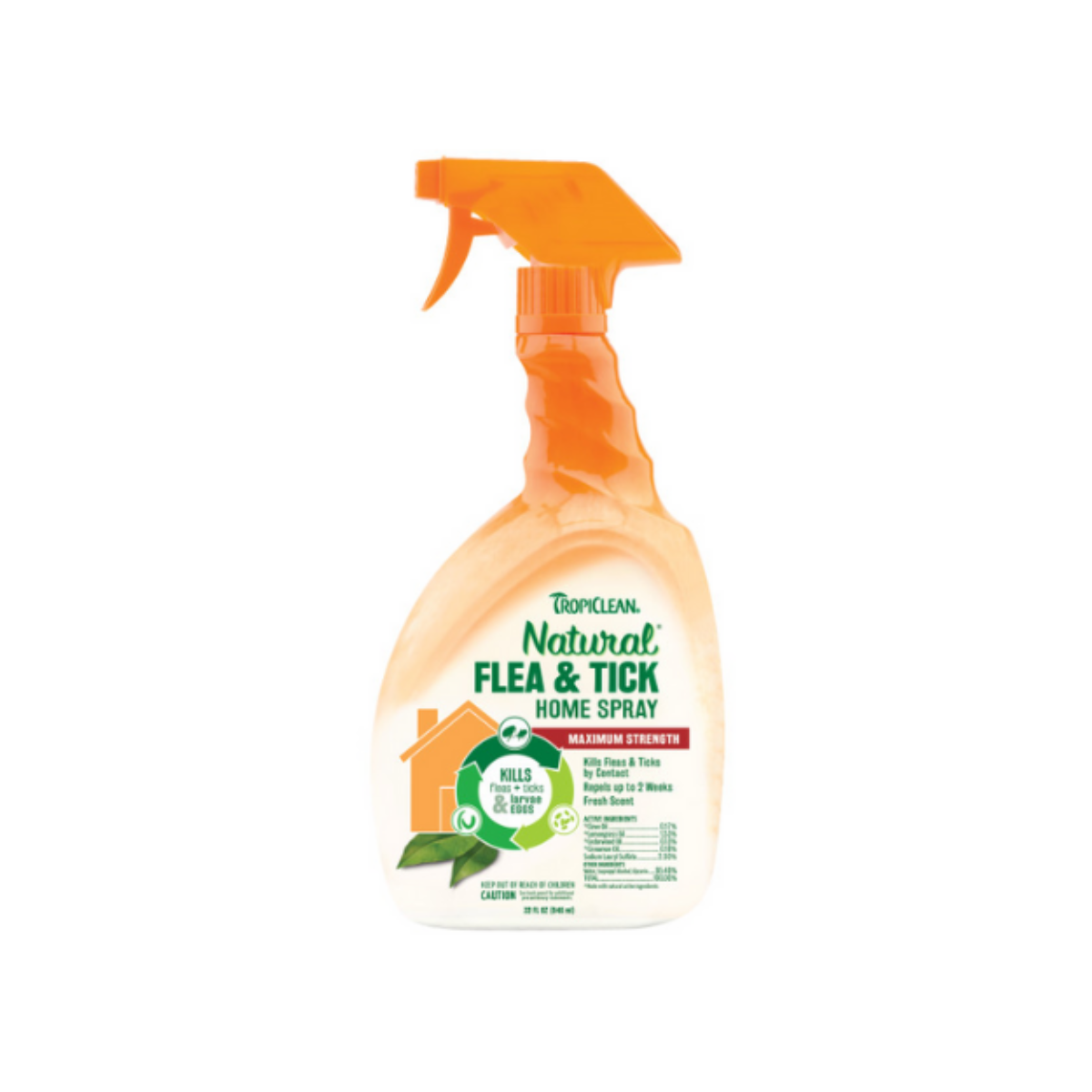 Tropiclean Flea Tick Home Spray Antipulgas Y Garrapatas 946 Ml