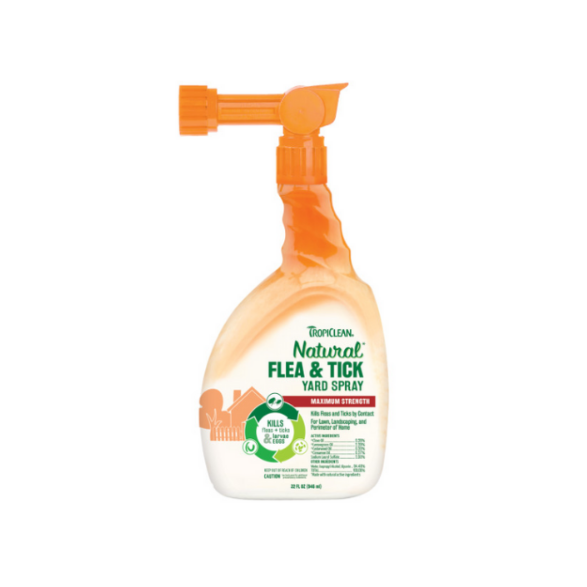 Tropiclean Flea Tick Yard Spray Antipulgas Y Garrapatas 946 Ml