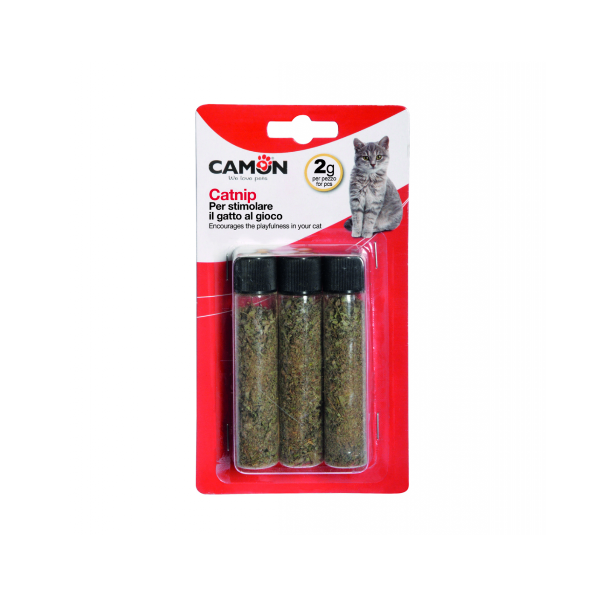 Camon Catnip en Hojas 3 Tubos