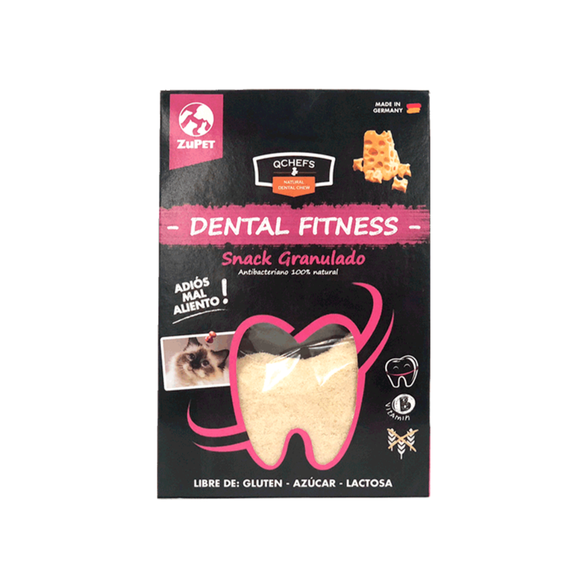 Qchefs Dental Snack Granulado Gato 80 Gr
