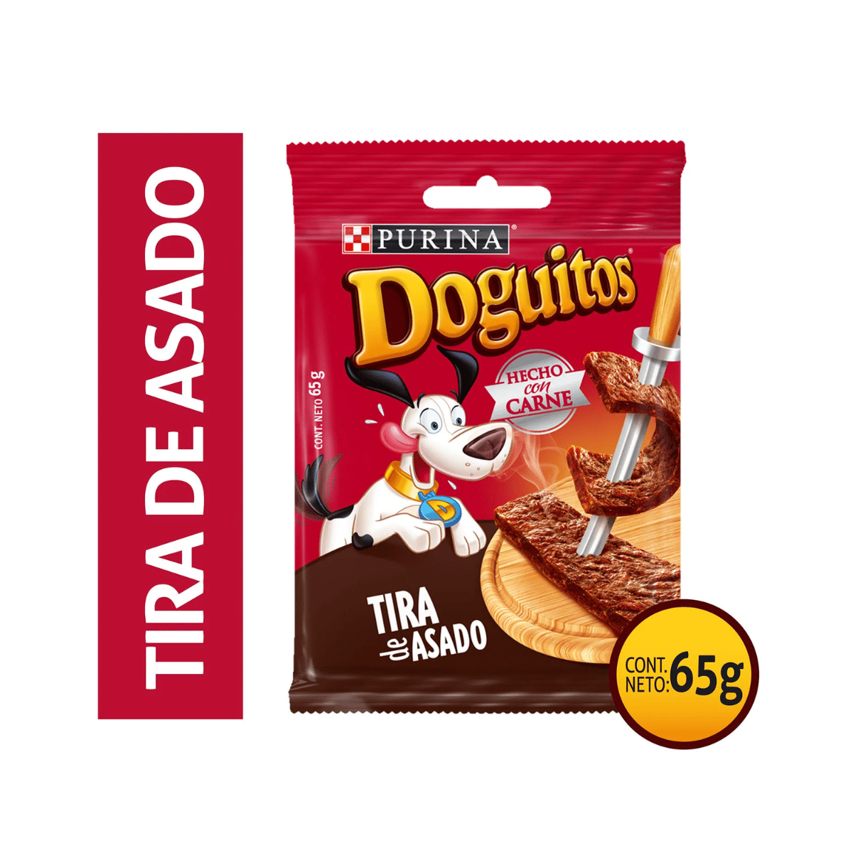 Doguitos Tira de Asado 65 Gr