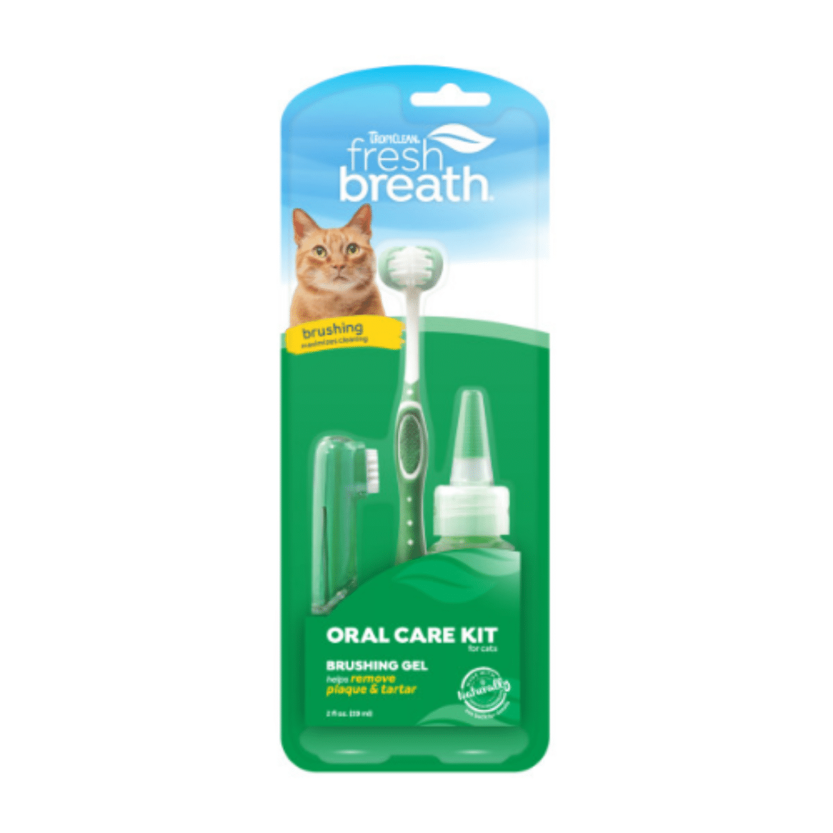 Tropiclean Kit Dental Para Gatos 59 Ml