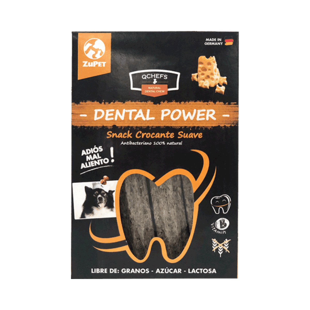 Qchefs Dental Snack Crocante Suave Perro 75 Gr
