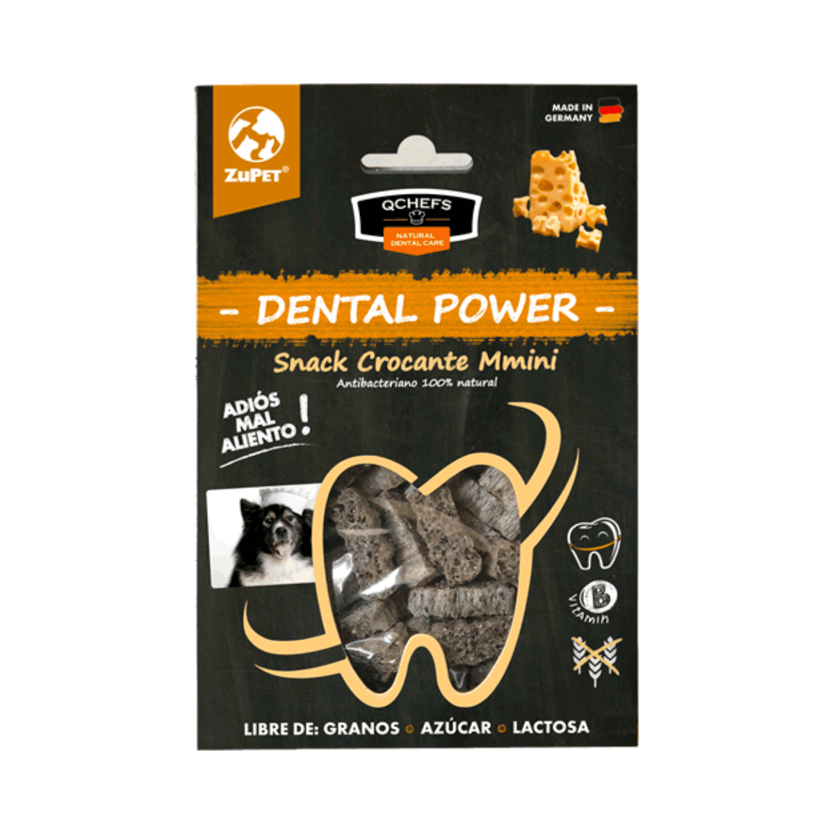 Qchefs Dental Snack Crocante Mmini Perro 65 Gr