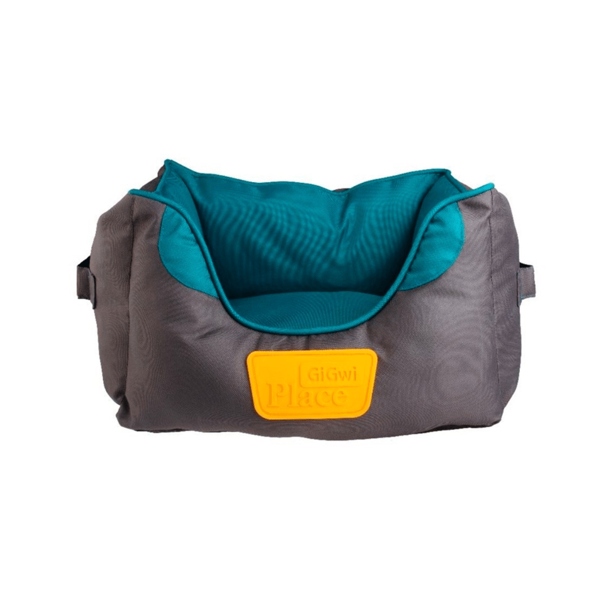 Gigwi Cama Gris Verde Cuadrada Talla M