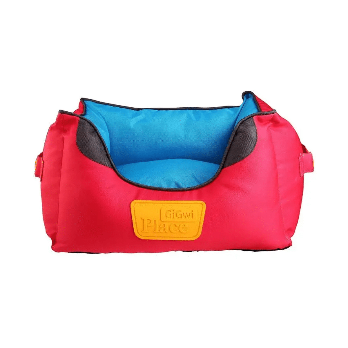 Gigwi Cama Azul Rojo Cuadrada Talla M