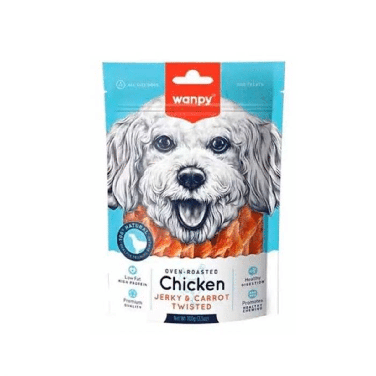Wanpy Chicken Jerky Carrot Sticks
