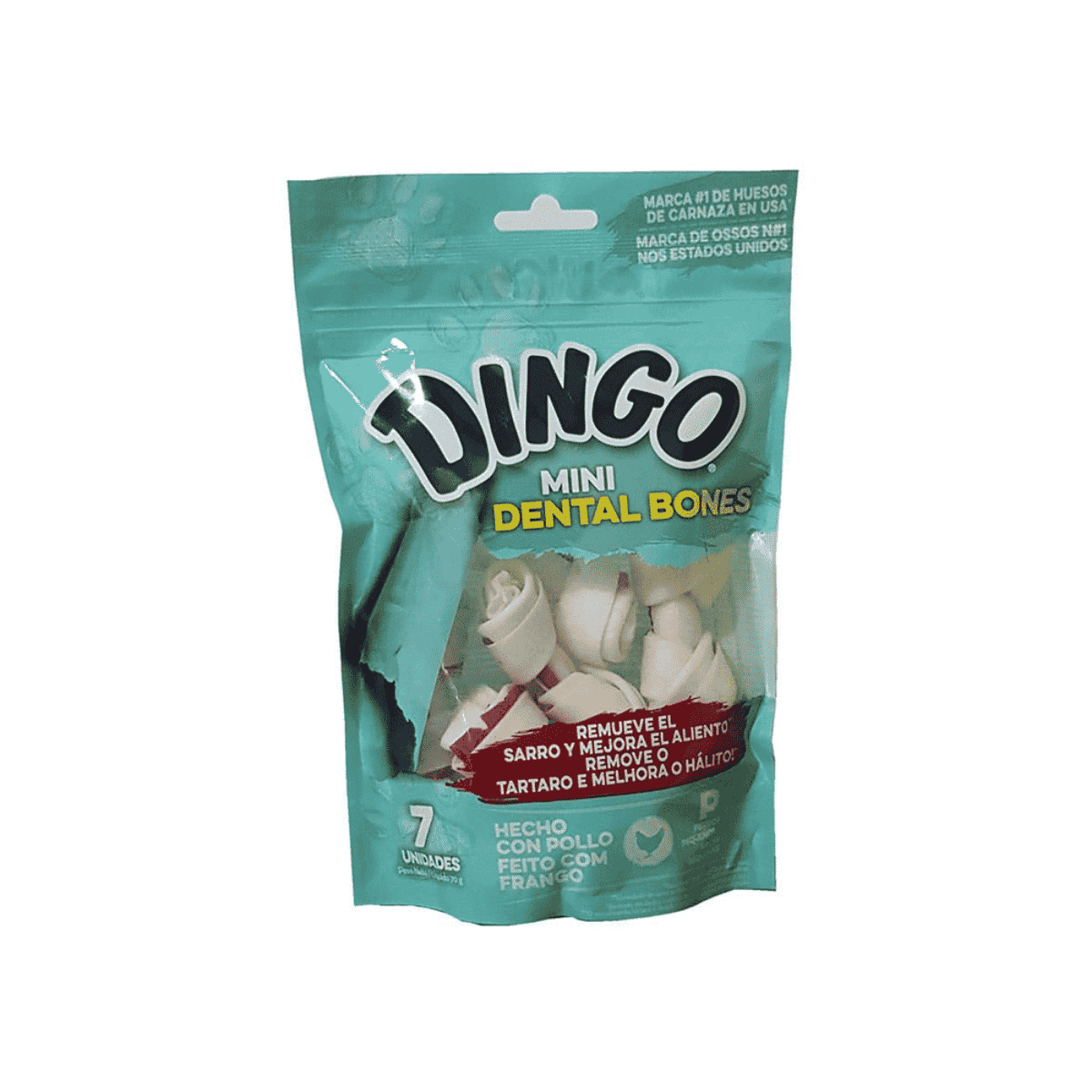 Dingo Dental Mini Hueso 7 Unidades