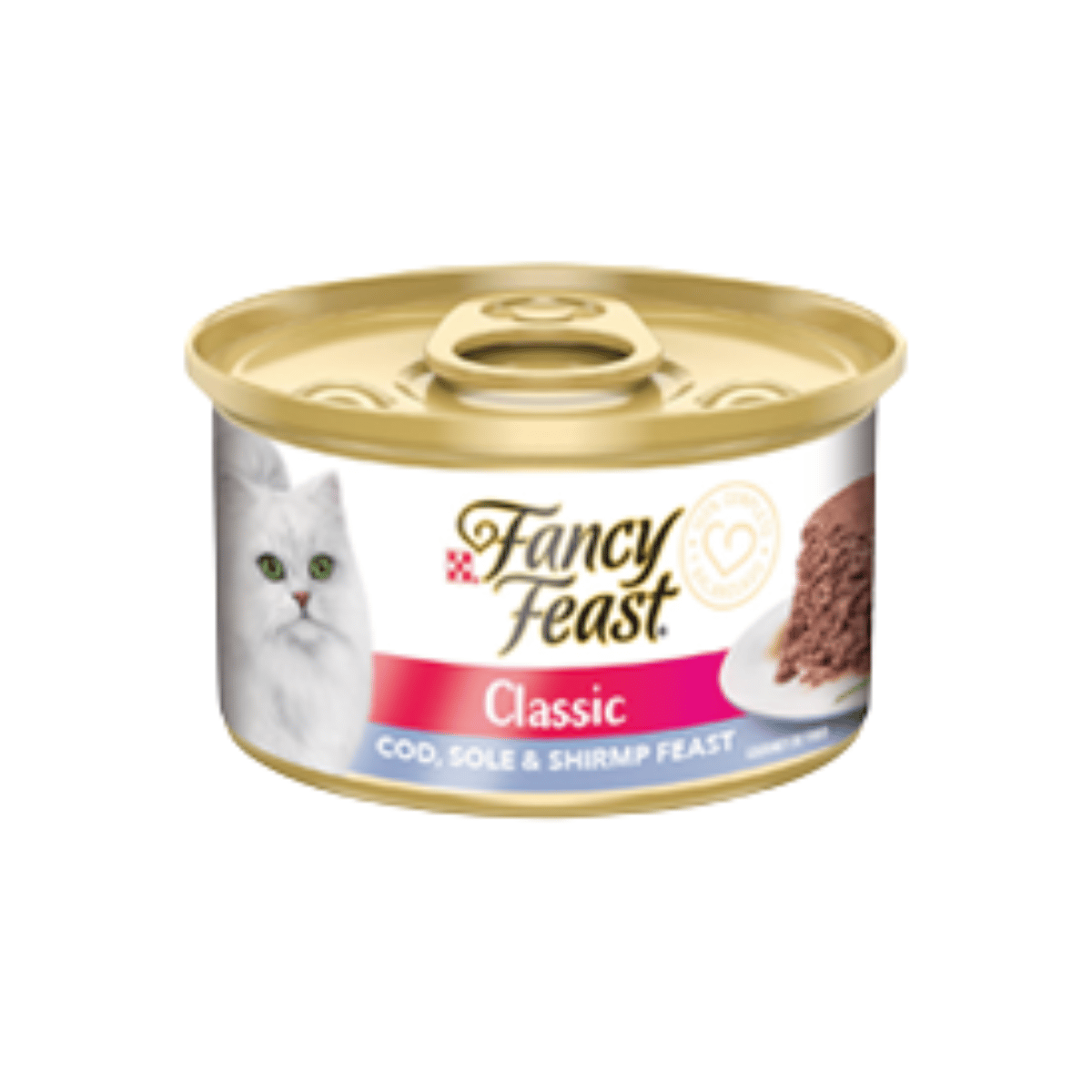 Fancy Feast Mousse Pescado Camaron Lata 85 Gr