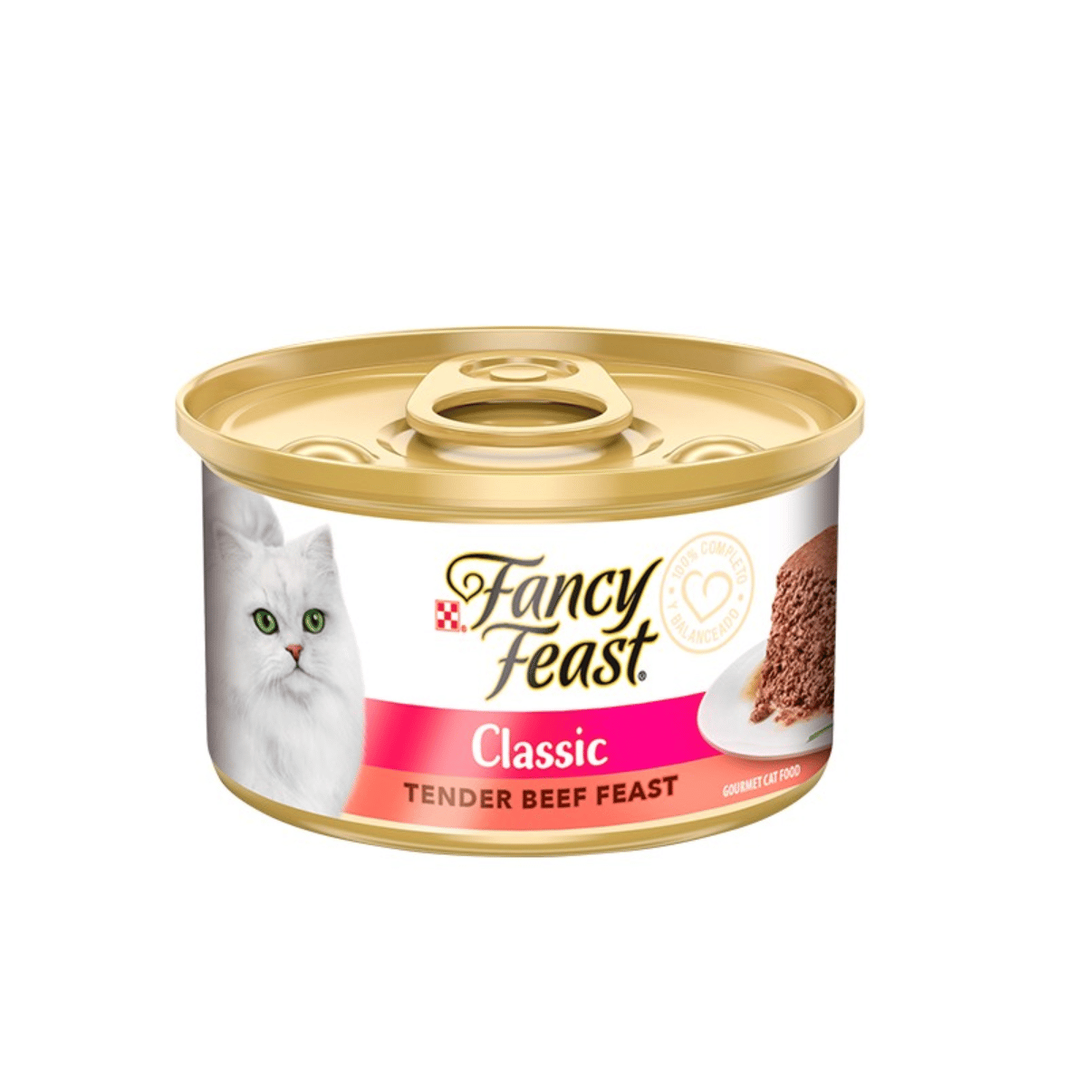 Fancy Feast Mousse Carne Lata 85 Gr