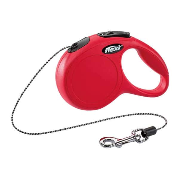 Flexi New Classic M Rojo Correa 8 Metros
