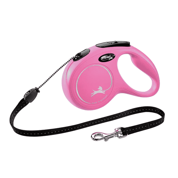 Flexi New Classic M Rosado 5 Metros