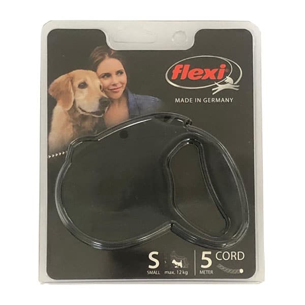 Flexi Standard S Negro Correa 5 Metros