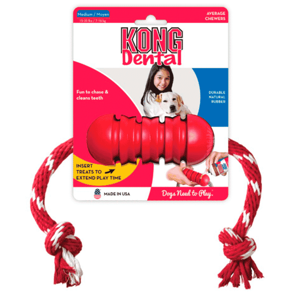 Kong Dental M With Rope