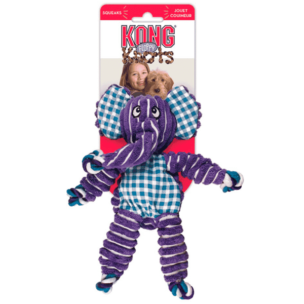 Kong Floppy Knots Elephant M/L
