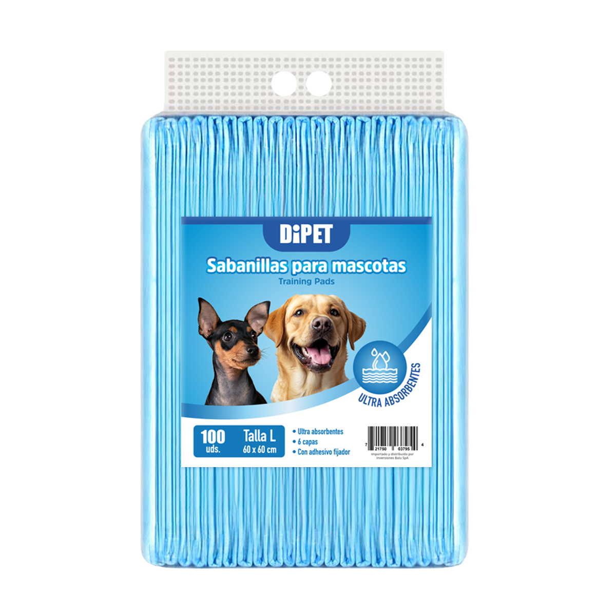 Dipet Sabanillas Educadoras 100 Unidades 60 x 60 Cm