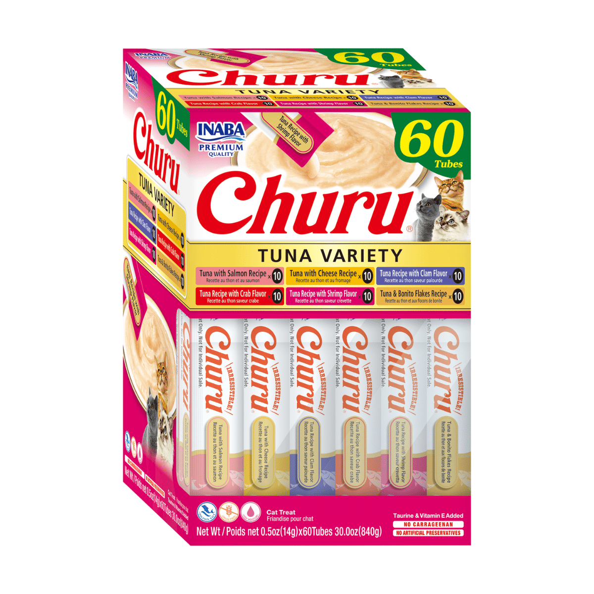 Churu Atún Variedades 60 Tubos