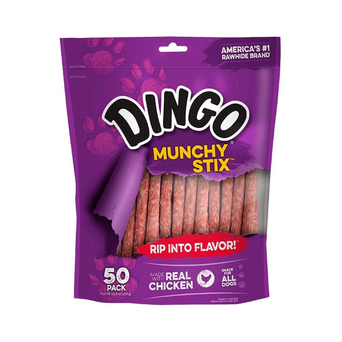 Dingo Munchy Stix 50 Unidades