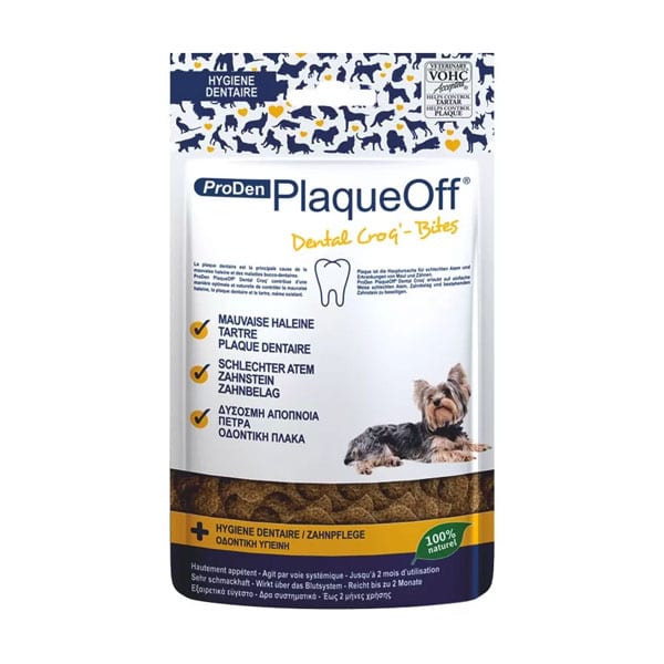 Plaqueoff Snack Cuidado Dental Perro Pequeño 60 gr