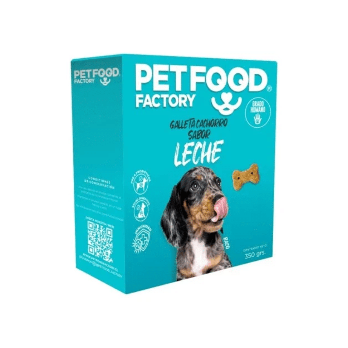 Pet Food Factory Galleta Leche Perro Cachorro 350 Gr