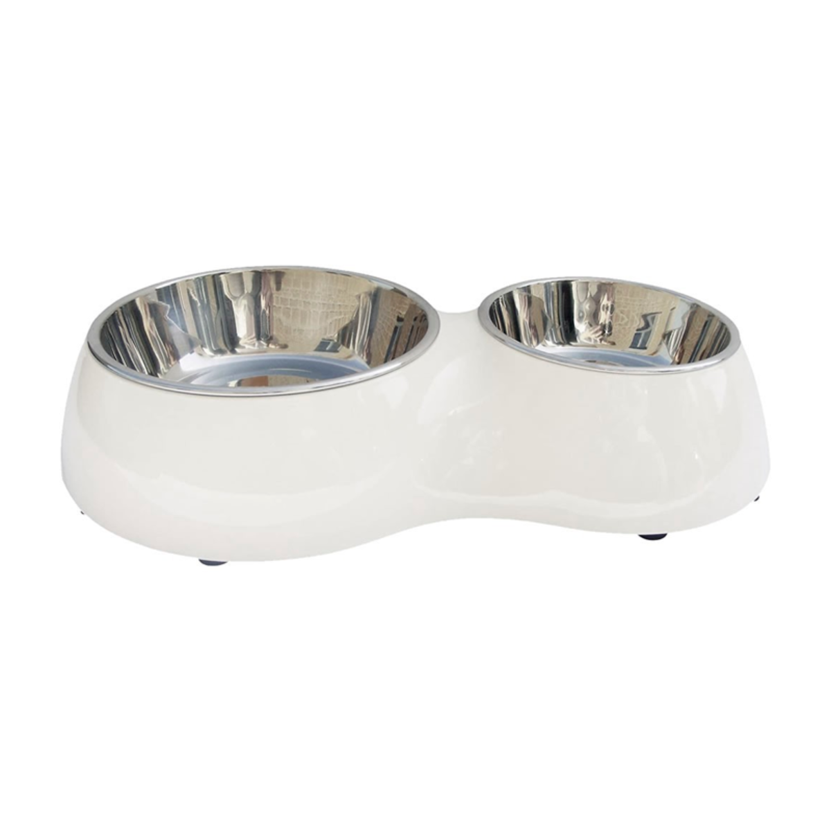 Dogit Plato Doble Blanco 160-350 Ml
