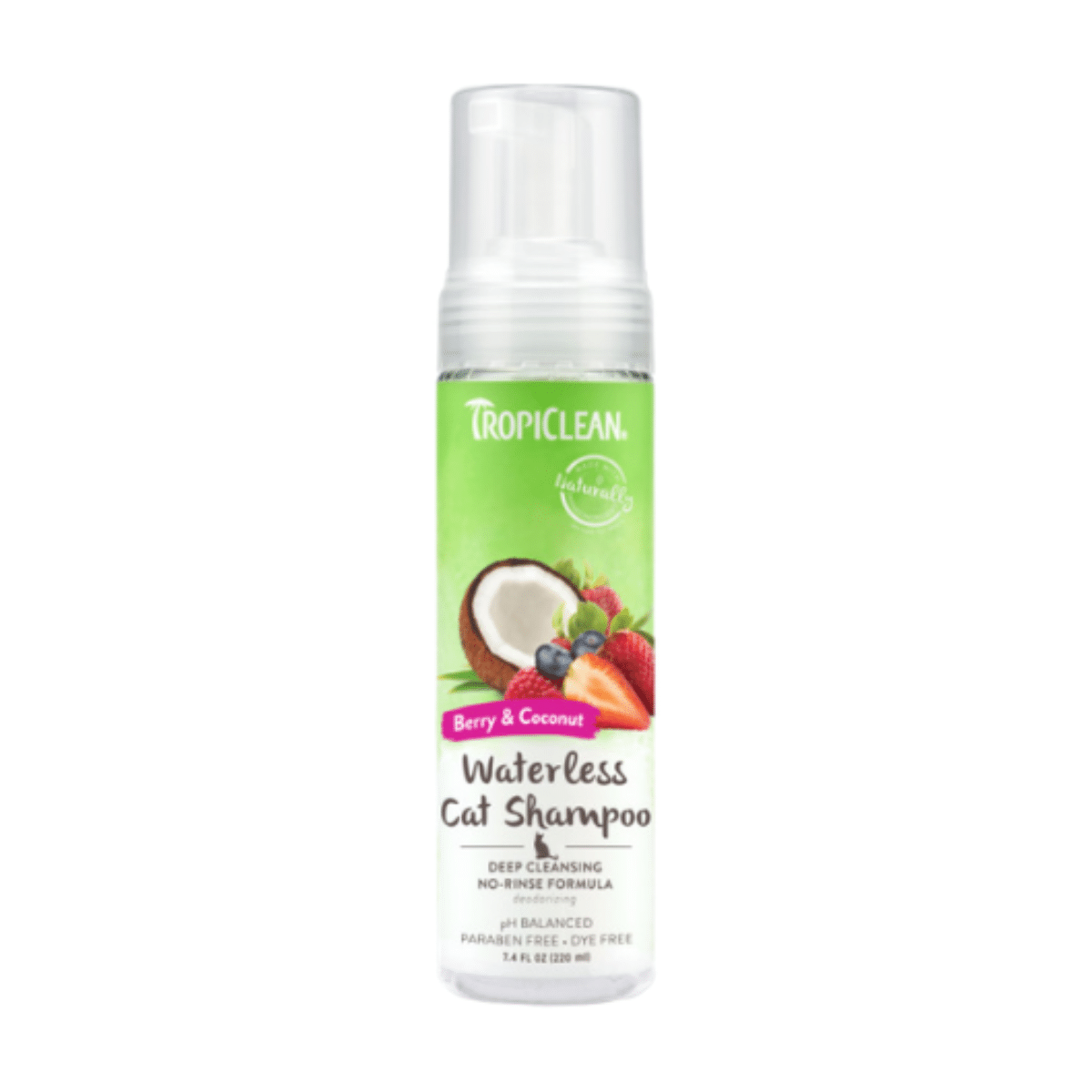 Tropiclean Shampoo En Seco Para Gatos 220 Ml