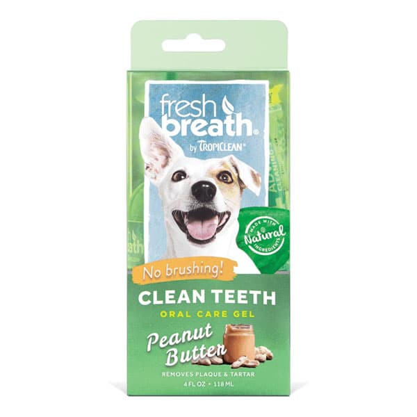 Tropiclean Clean Teeth Gel Mantequilla Maní 118 Ml