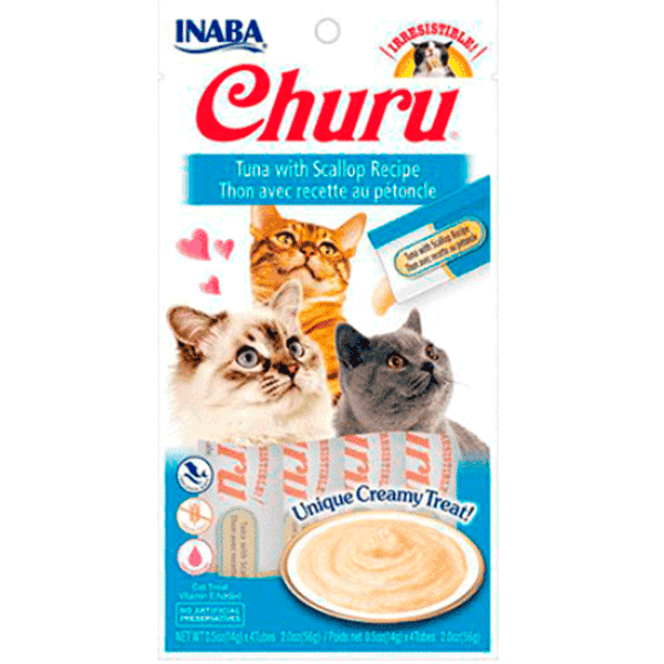Churu Atún Con Ostiones 4 Tubos
