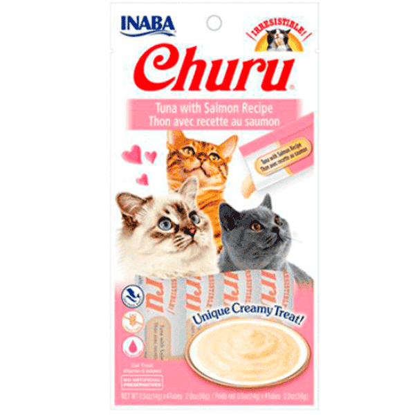 Churu Atún Con Salmón 4 Tubos